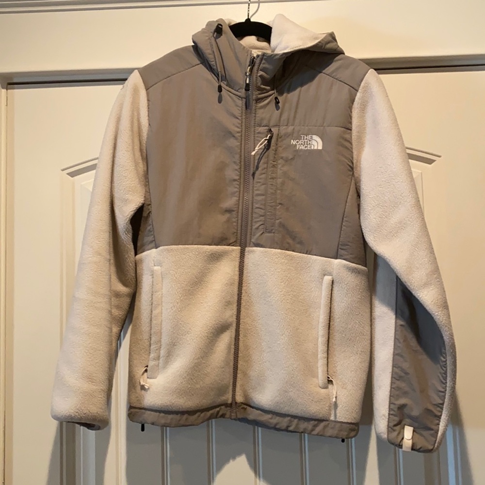 North Face hooded zip up